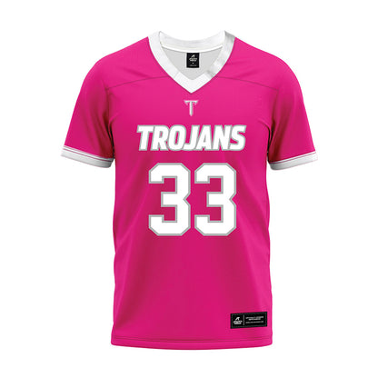 Troy - NCAA Football : Ethan Head - Pink Premium Football Jersey-0