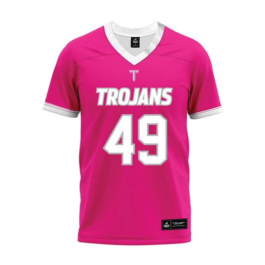Troy - NCAA Football : Austin Lewis - Pink Premium Football Jersey-0