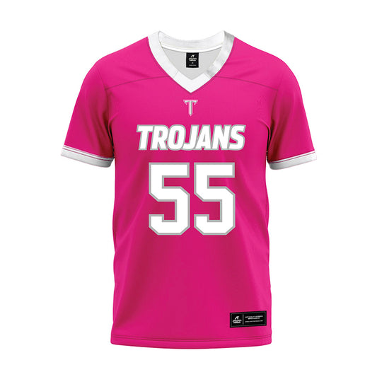 Troy - NCAA Football : Jordon Jones - Pink Premium Football Jersey-0