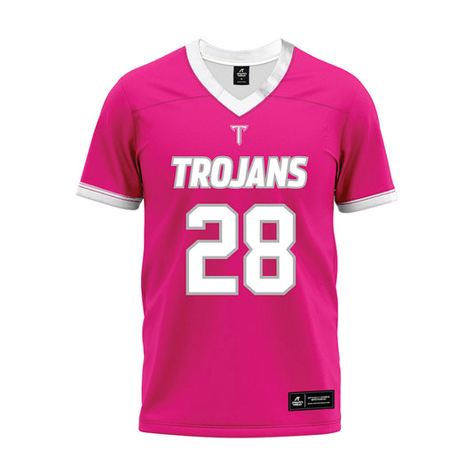 Troy - NCAA Football : Jaxon Penn - Pink Premium Football Jersey-0