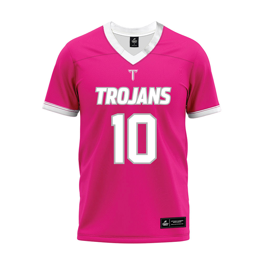 Troy - NCAA Football : Knai Cook - Pink Premium Football Jersey-0
