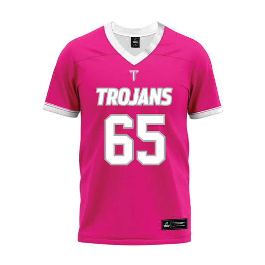 Troy - NCAA Football : Tyler Cappi - Pink Premium Football Jersey