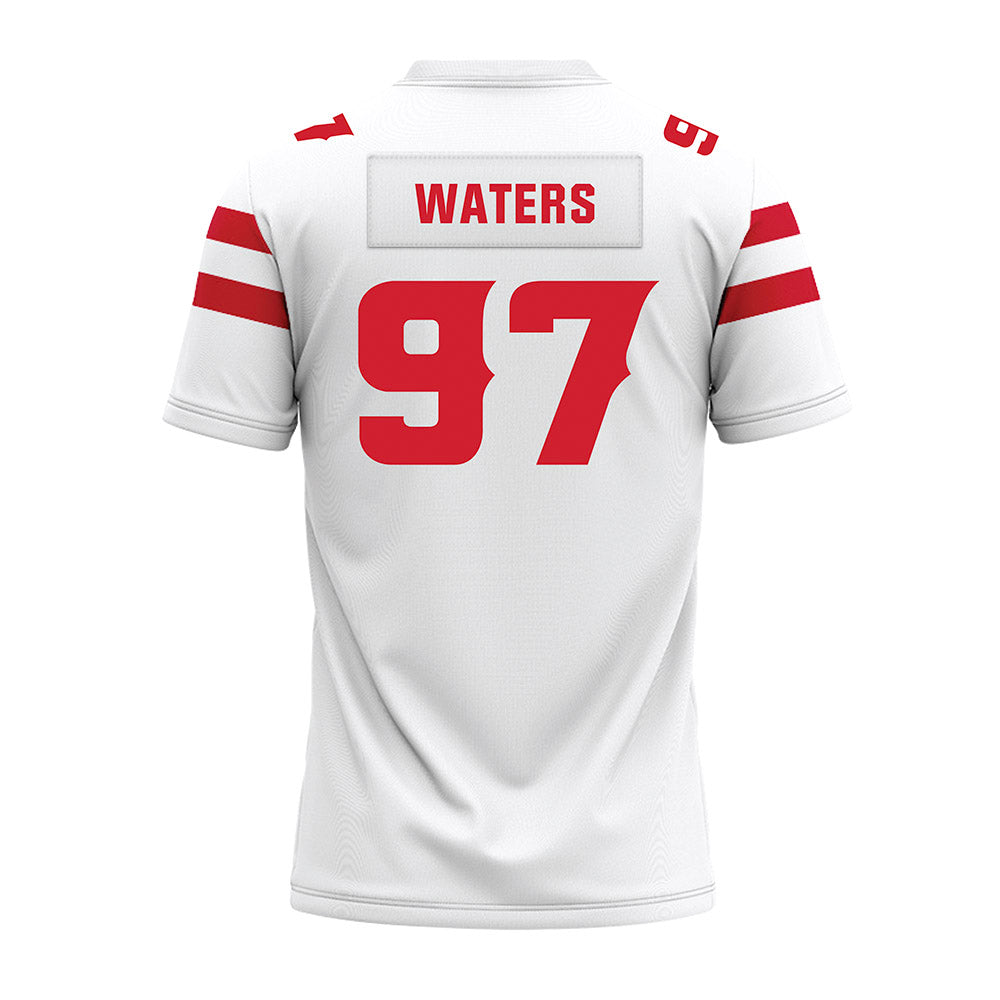 Louisiana - NCAA Football : Xavier Waters - White Premium Football Jersey-1