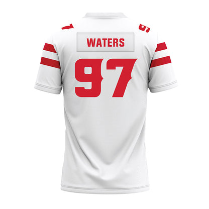 Louisiana - NCAA Football : Xavier Waters - White Premium Football Jersey-1