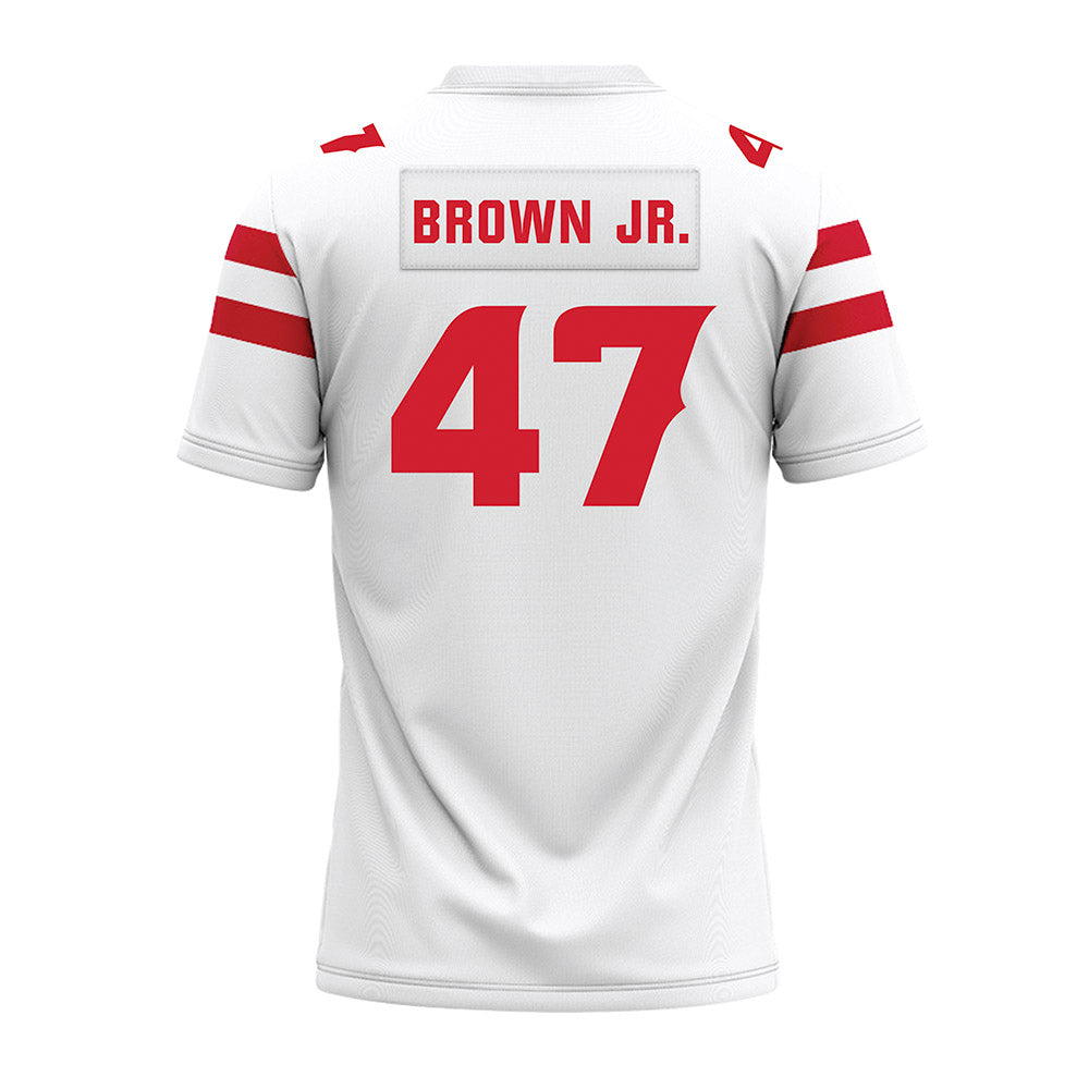 Louisiana - NCAA Football : Maurice Brown Jr. - White Premium Football Jersey-1