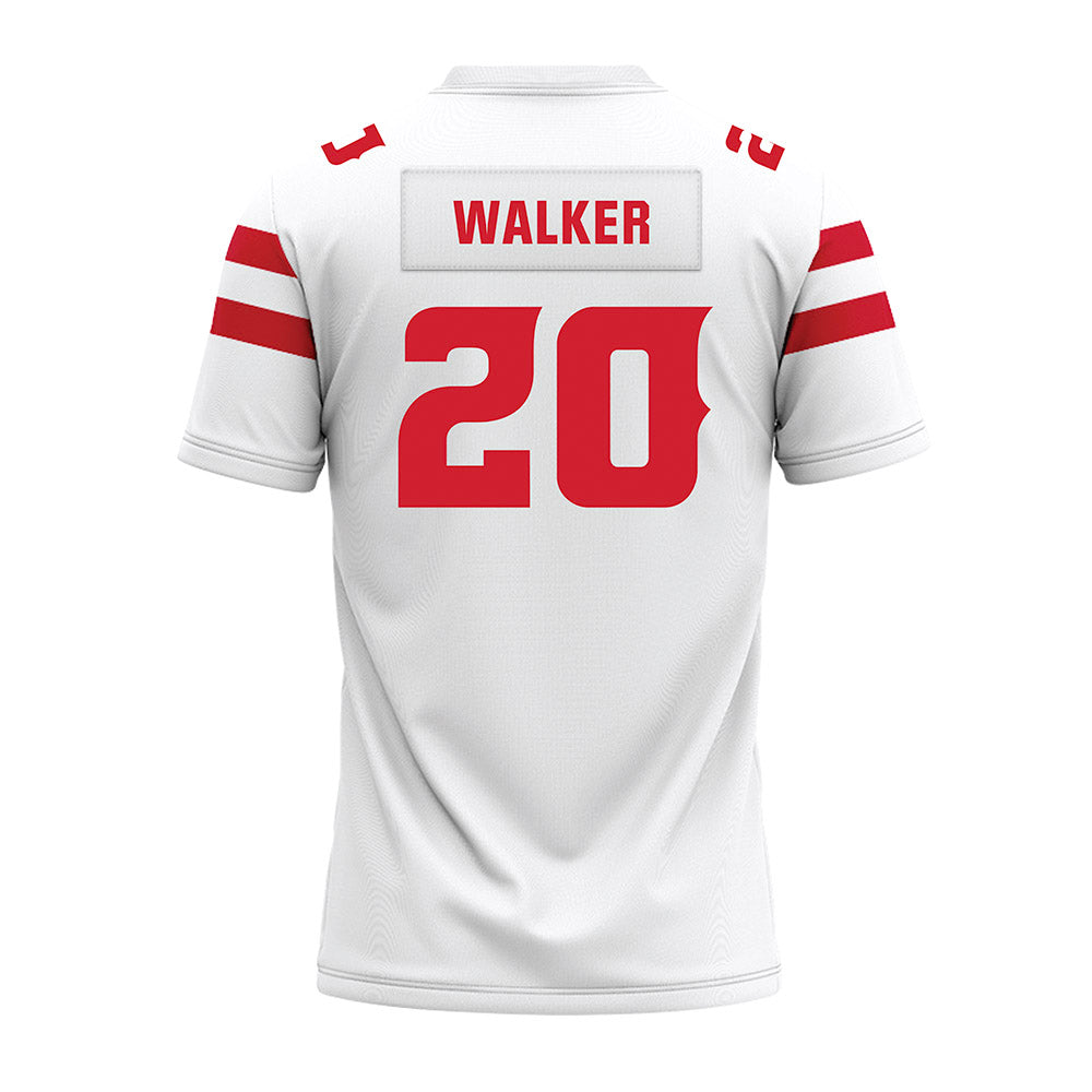 Louisiana - NCAA Football : Braylon Walker - White Premium Football Jersey-1