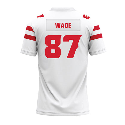 Louisiana - NCAA Football : KeDarius Wade - White Premium Football Jersey-1
