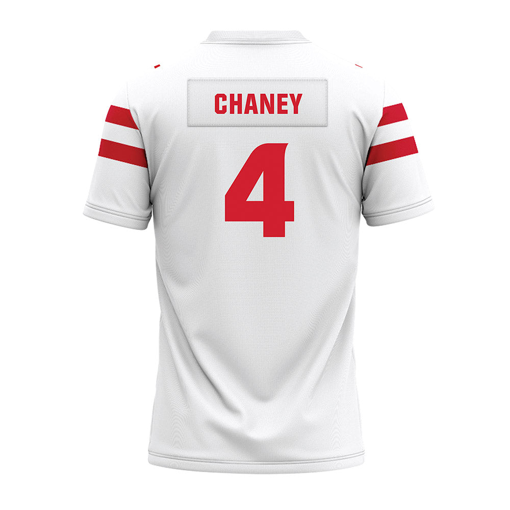 Louisiana - NCAA Football : Trenton Chaney - White Premium Football Jersey-1