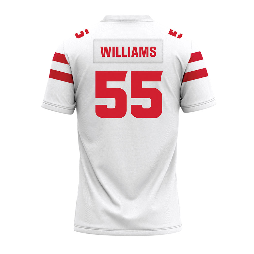 Louisiana - NCAA Football : Baylynn Williams - White Premium Football Jersey-1