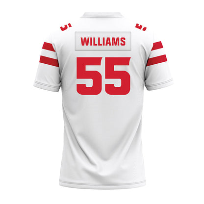 Louisiana - NCAA Football : Baylynn Williams - White Premium Football Jersey-1