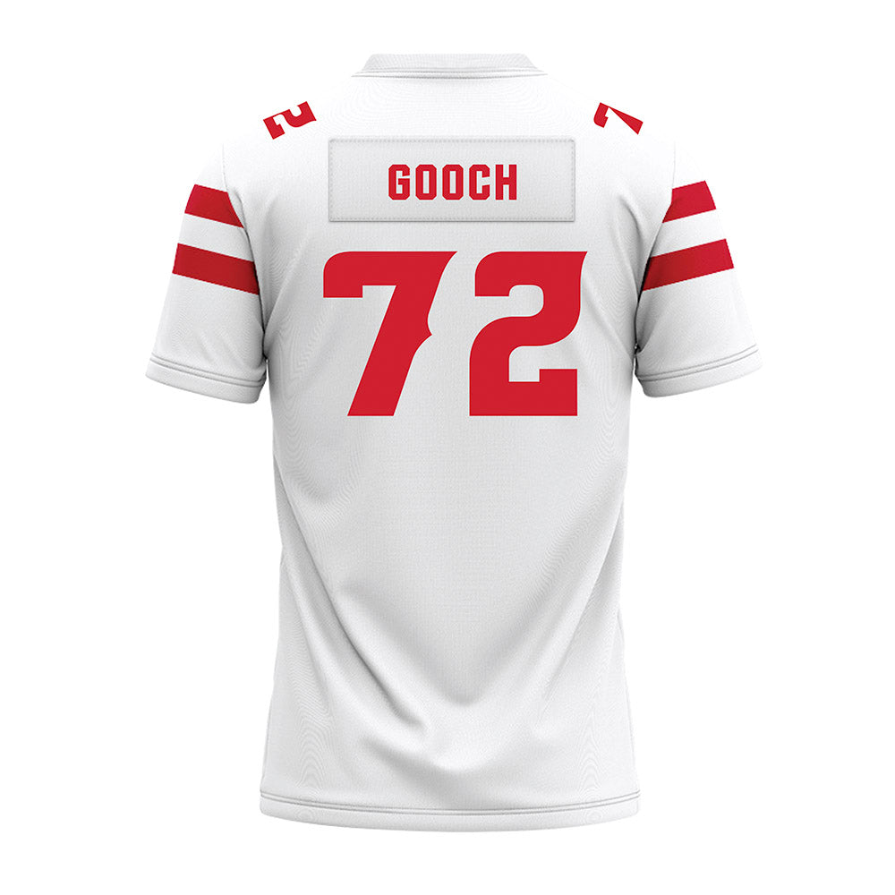 Louisiana - NCAA Football : J'Marion Gooch - White Premium Football Jersey-1