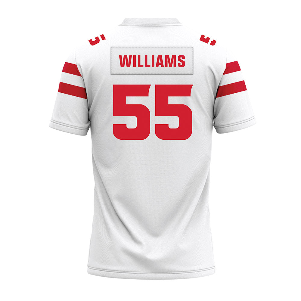 Louisiana - NCAA Football : Baylynn Williams - White Premium Football Jersey-1
