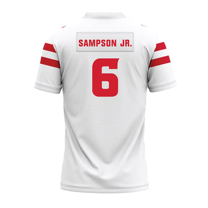 Louisiana - NCAA Football : Shelton Sampson Jr. - White Premium Football Jersey-1