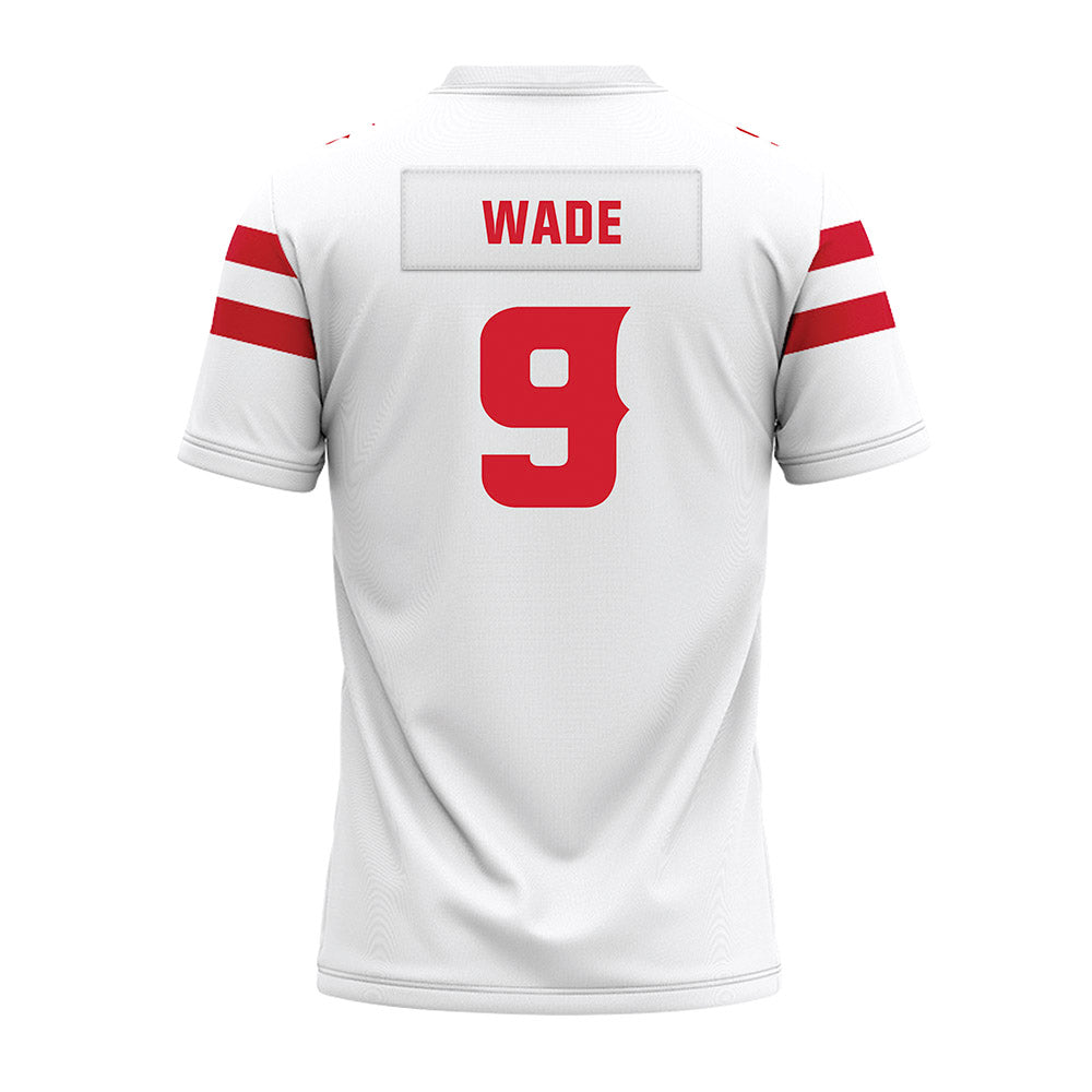 Louisiana - NCAA Football : KeDarius Wade - White Premium Football Jersey-1