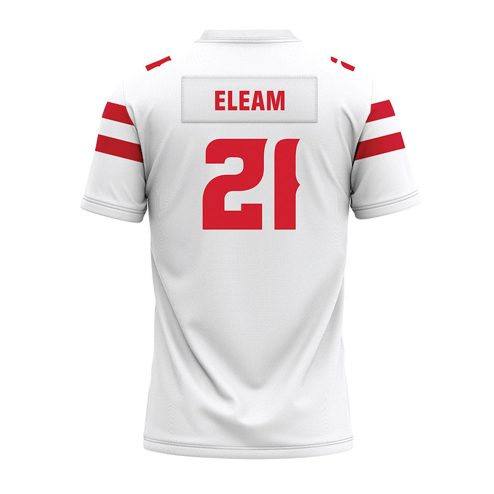 Louisiana - NCAA Football : Maurion Eleam - White Premium Football Jersey-1