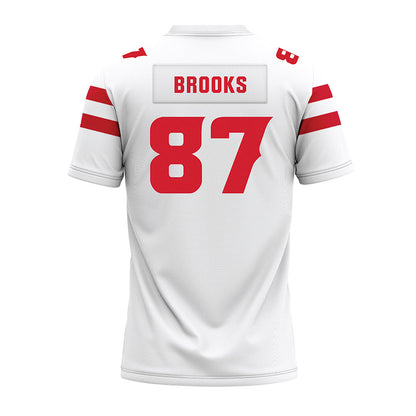 Louisiana - NCAA Football : Kristion Brooks - White Premium Football Jersey-1