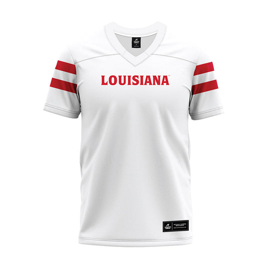 Louisiana - NCAA Football : Michael St. Andre - White Premium Football Jersey-0