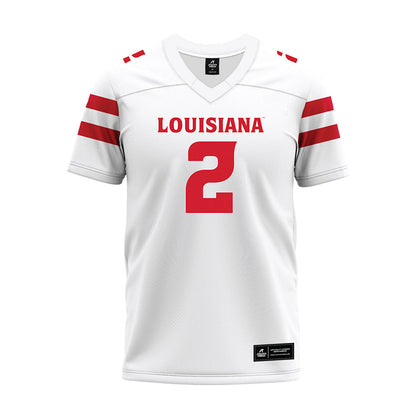 Louisiana - NCAA Football : Ashley Williams - White Premium Football Jersey-0