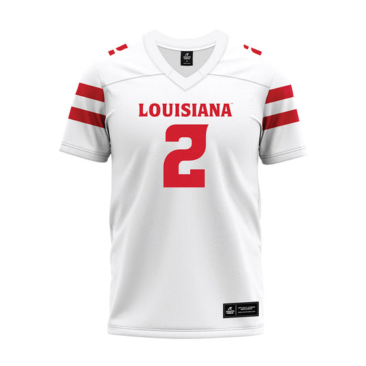 Louisiana - NCAA Football : Ashley Williams - White Premium Football Jersey-0