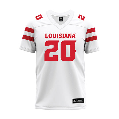 Louisiana - NCAA Football : Braylon Walker - White Premium Football Jersey-0