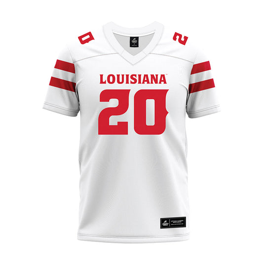 Louisiana - NCAA Football : Braylon Walker - White Premium Football Jersey-0