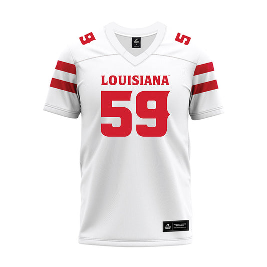 Louisiana - NCAA Football : Andrew Martinez - White Premium Football Jersey