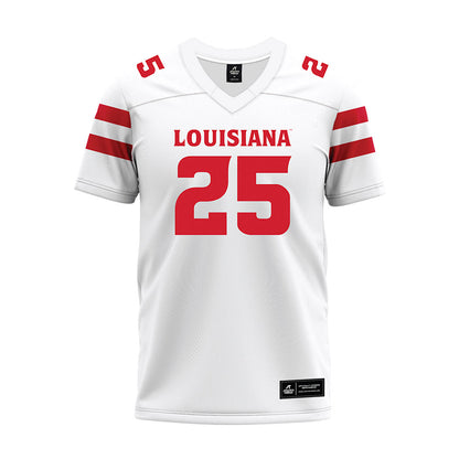 Louisiana - NCAA Football : Jayden Gloston - White Premium Football Jersey-0
