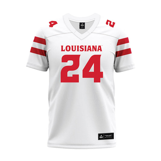 Louisiana - NCAA Football : Steven Blanco - White Premium Football Jersey-0