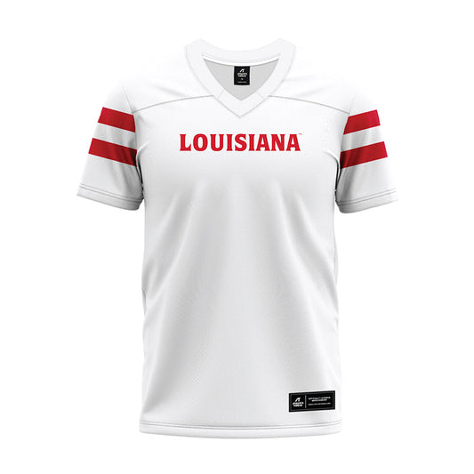 Louisiana - NCAA Football : Anthony Shaw - White Premium Football Jersey-0