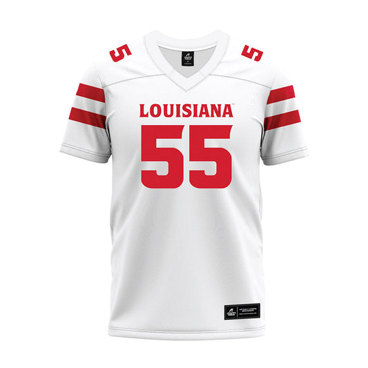 Louisiana - NCAA Football : Baylynn Williams - White Premium Football Jersey-0
