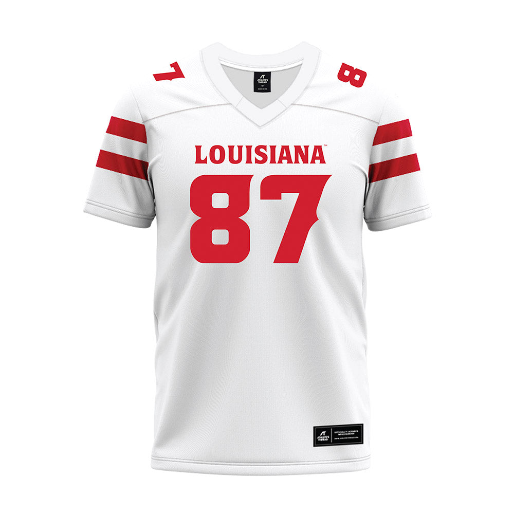 Louisiana - NCAA Football : KeDarius Wade - White Premium Football Jersey-0