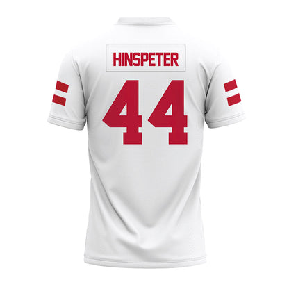 UMass - NCAA Football : Timmy Hinspeter - White Premium Football Jersey-1
