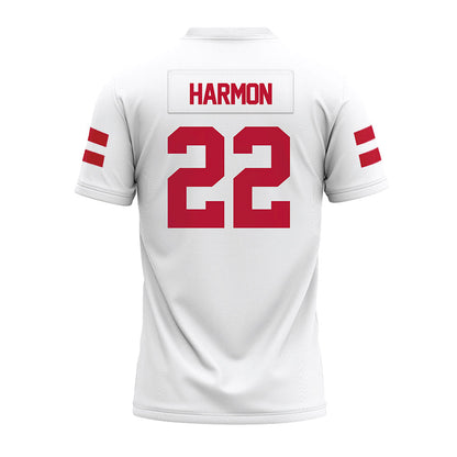 UMass - NCAA Football : Jahmad Harmon - White Premium Football Jersey-1