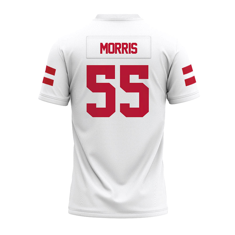 UMass - NCAA Football : Zakar Morris - White Premium Football Jersey-1