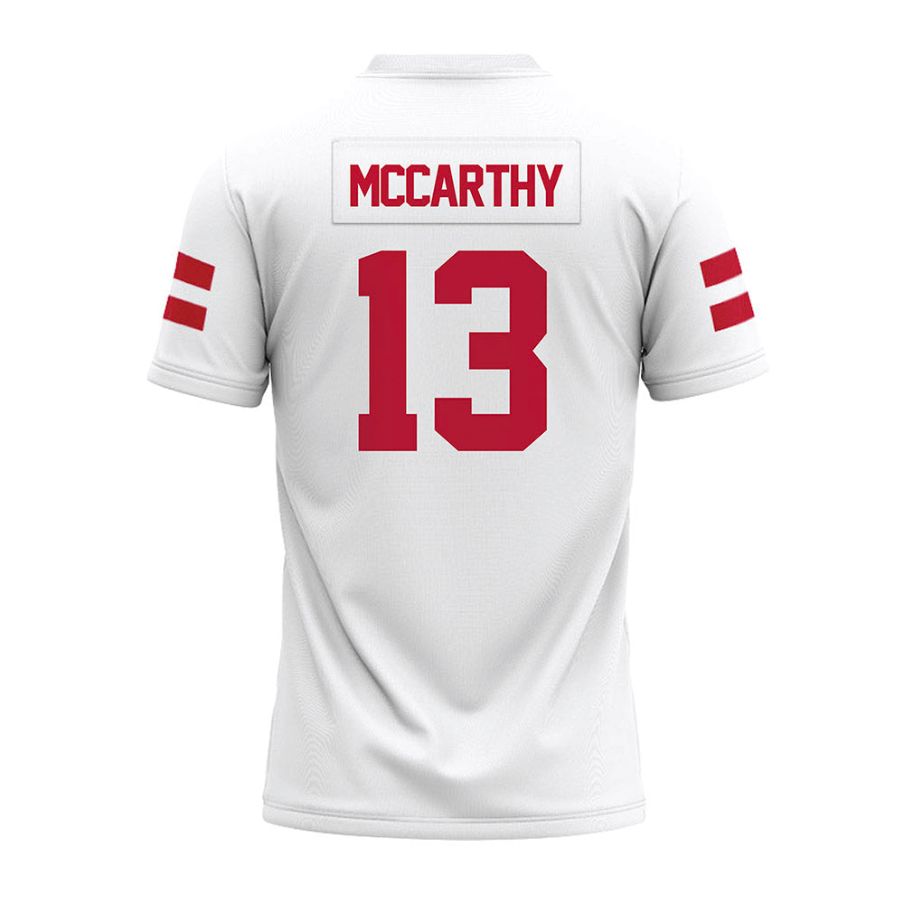 UMass - NCAA Football : Aedan McCarthy - White Premium Football Jersey-1