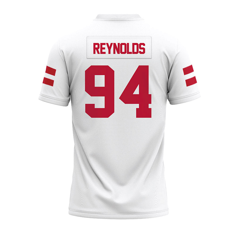 UMass - NCAA Football : Colin Reynolds - White Premium Football Jersey-1