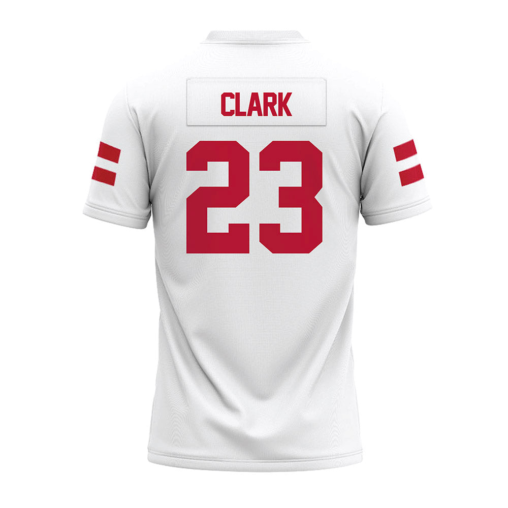 UMass - NCAA Football : JC Clark - White Premium Football Jersey-1