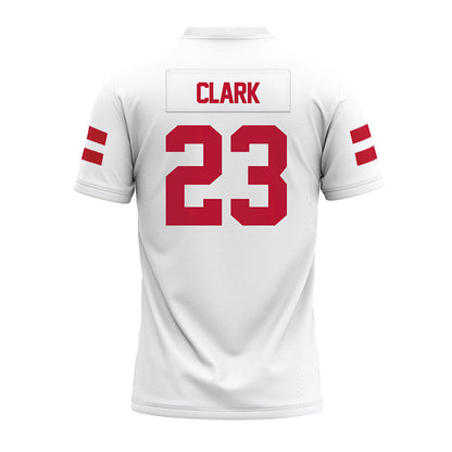 UMass - NCAA Football : JC Clark - White Premium Football Jersey-1