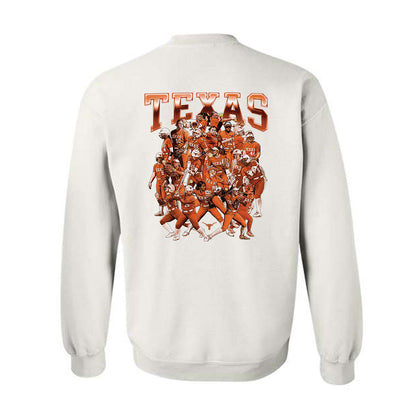 Texas - NCAA Softball : Crewneck Sweatshirt Team Collage