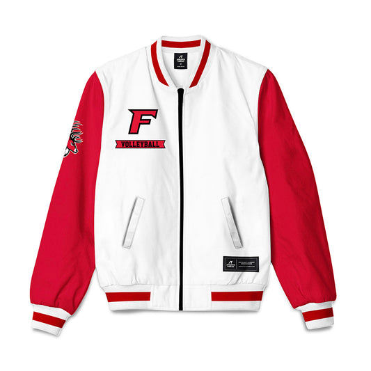 Fairfield - NCAA Women's Volleyball : Mary Kate Bradley - Bomber Jacket-0