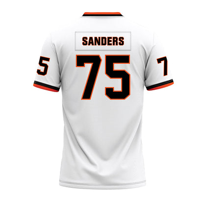 Oklahoma State - NCAA Football : Jakobe Sanders - White Premium Football Jersey
