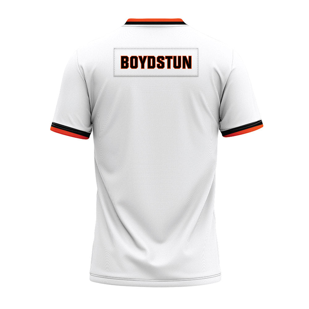 Oklahoma State - NCAA Football : Bodie Boydstun - White Premium Football Jersey-1