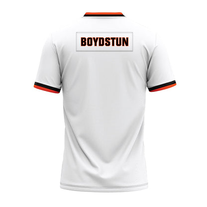Oklahoma State - NCAA Football : Bodie Boydstun - White Premium Football Jersey-1