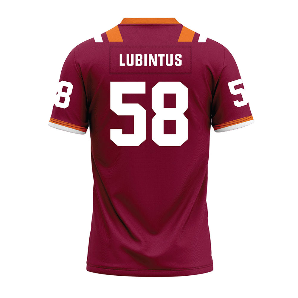 Virginia Tech - NCAA Football : Rose Lubintus - Premium Football Jersey-1