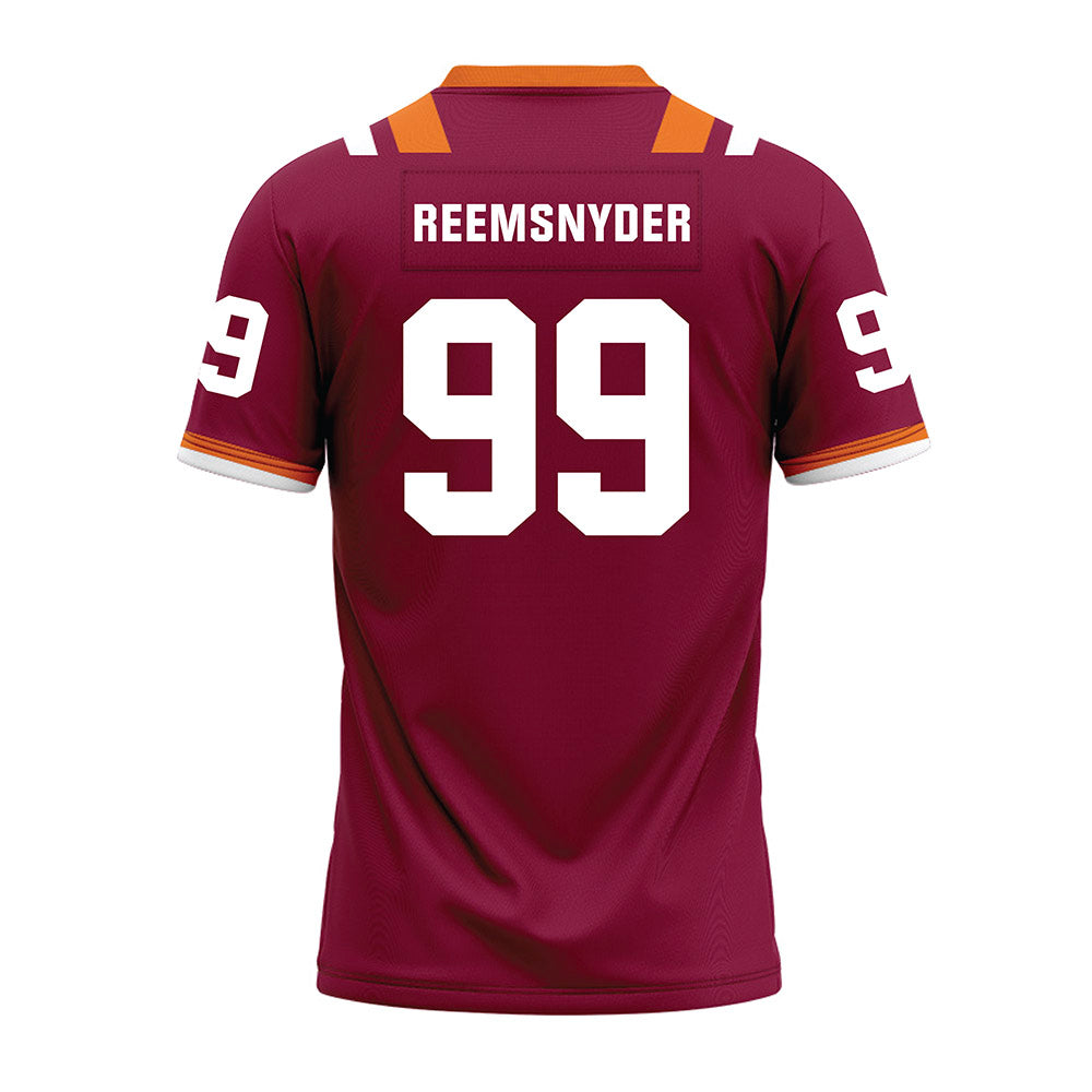 Virginia Tech - NCAA Football : Cole Reemsnyder - Premium Football Jersey