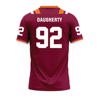 Virginia Tech - NCAA Football : Aiden Daugherty - Premium Football Jersey-1