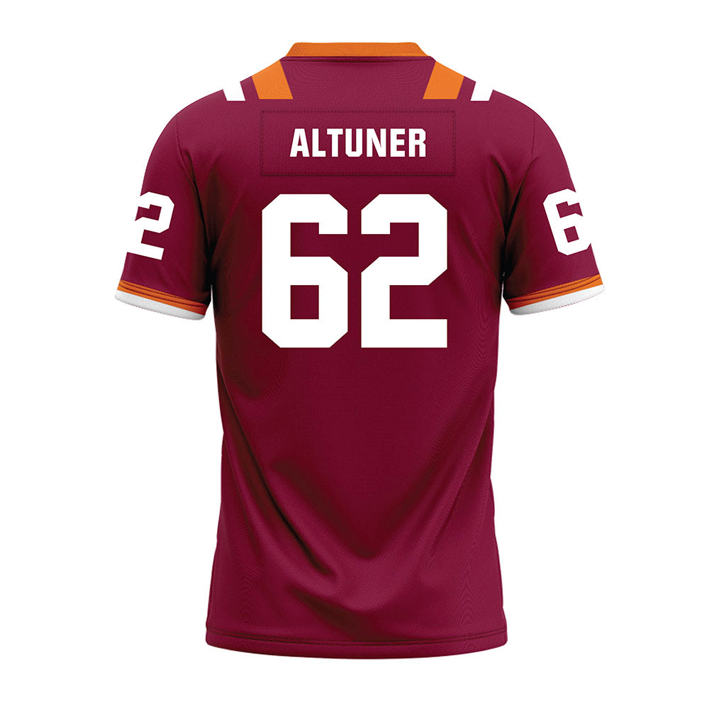 Virginia Tech - NCAA Football : Kyle Altuner - Premium Football Jersey-1