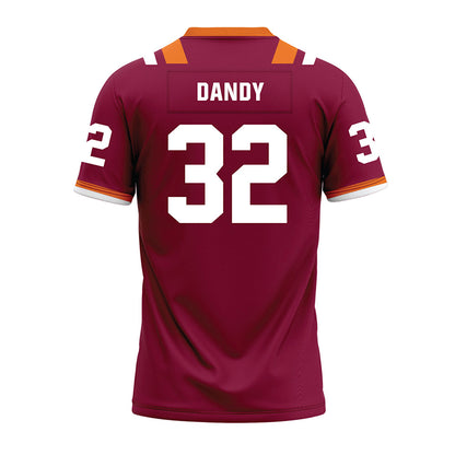 Virginia Tech - NCAA Football : Deric Dandy - Premium Football Jersey-1