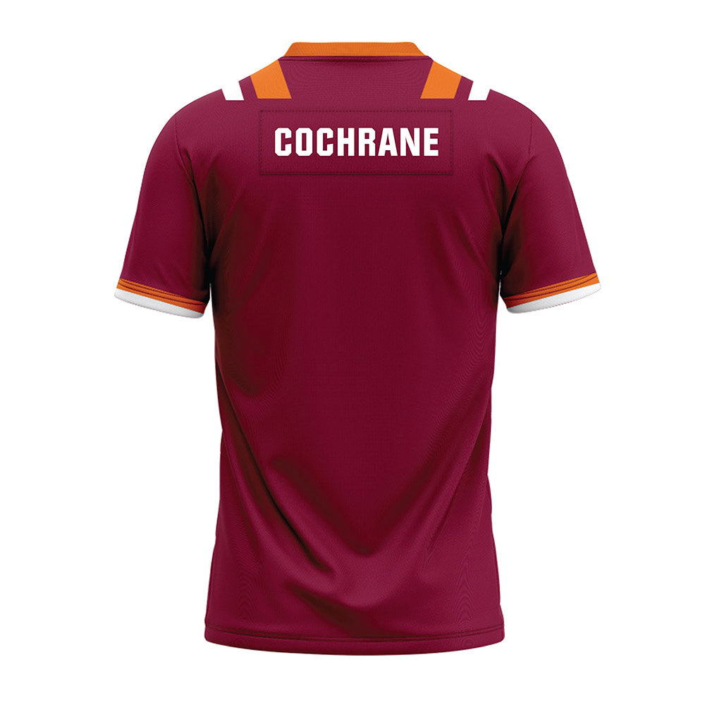 Virginia Tech - NCAA Football : Maddox Cochrane - Premium Football Jersey-1