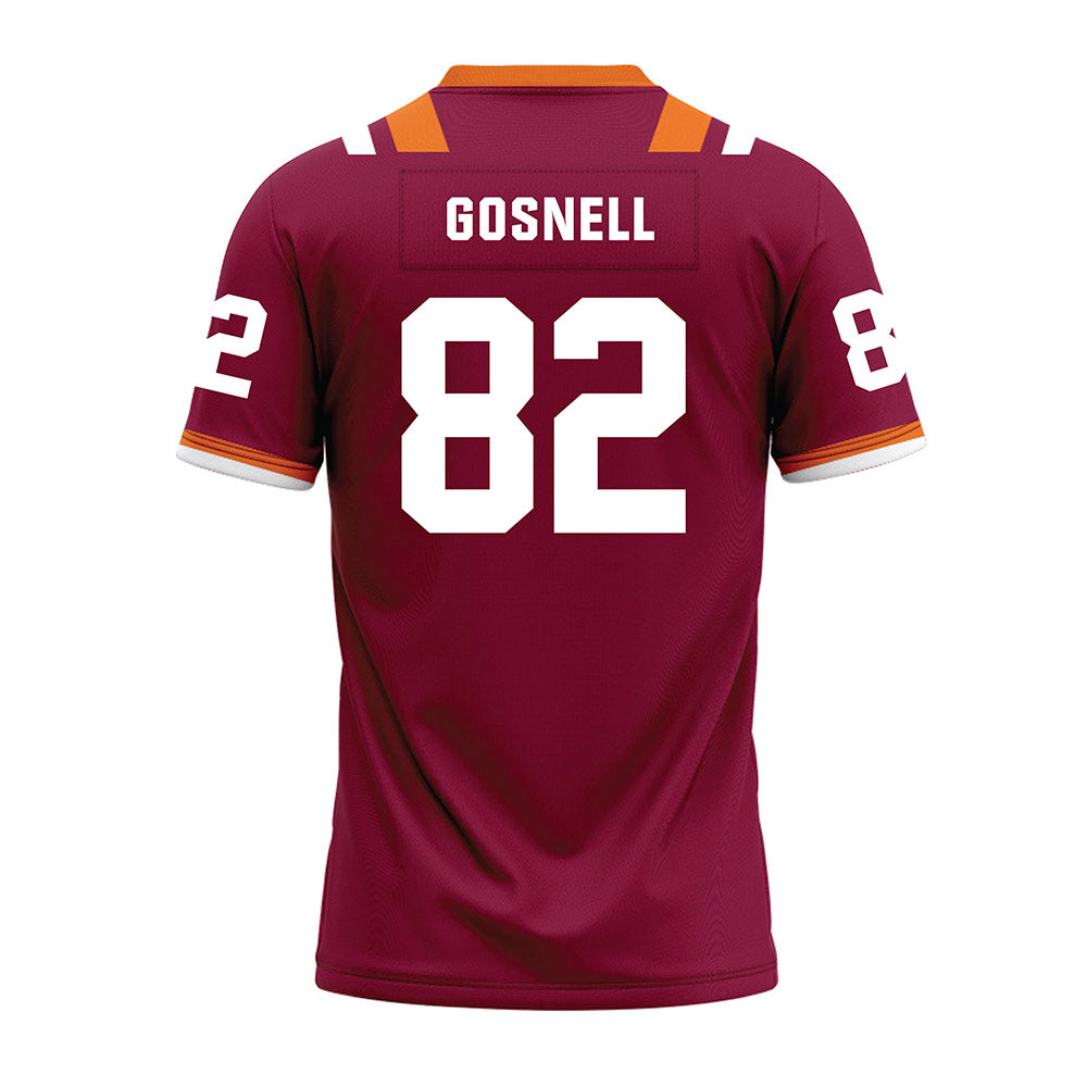 Virginia Tech - NCAA Football : Benji Gosnell - Premium Football Jersey